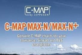 C-Map MAX-N/MAX-N+ kaarten