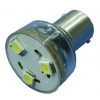 LED BA15D 8-30V 3LEDS 0,7W WW