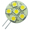 LED G4 8-30V 6LEDS 1,6W WW ZIJMONTAGE