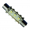 LED BUISLAMP 43MM 8-30V 12LEDS CW