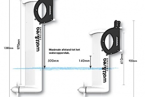 WATT & SEA HYDROGEN 12/24V CRUISING 600W 970MM